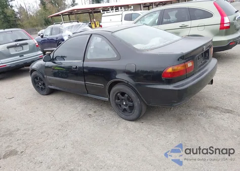 1993 Honda Civic Dx из США, поврежденный, VIN 2HGEJ2145PH510545